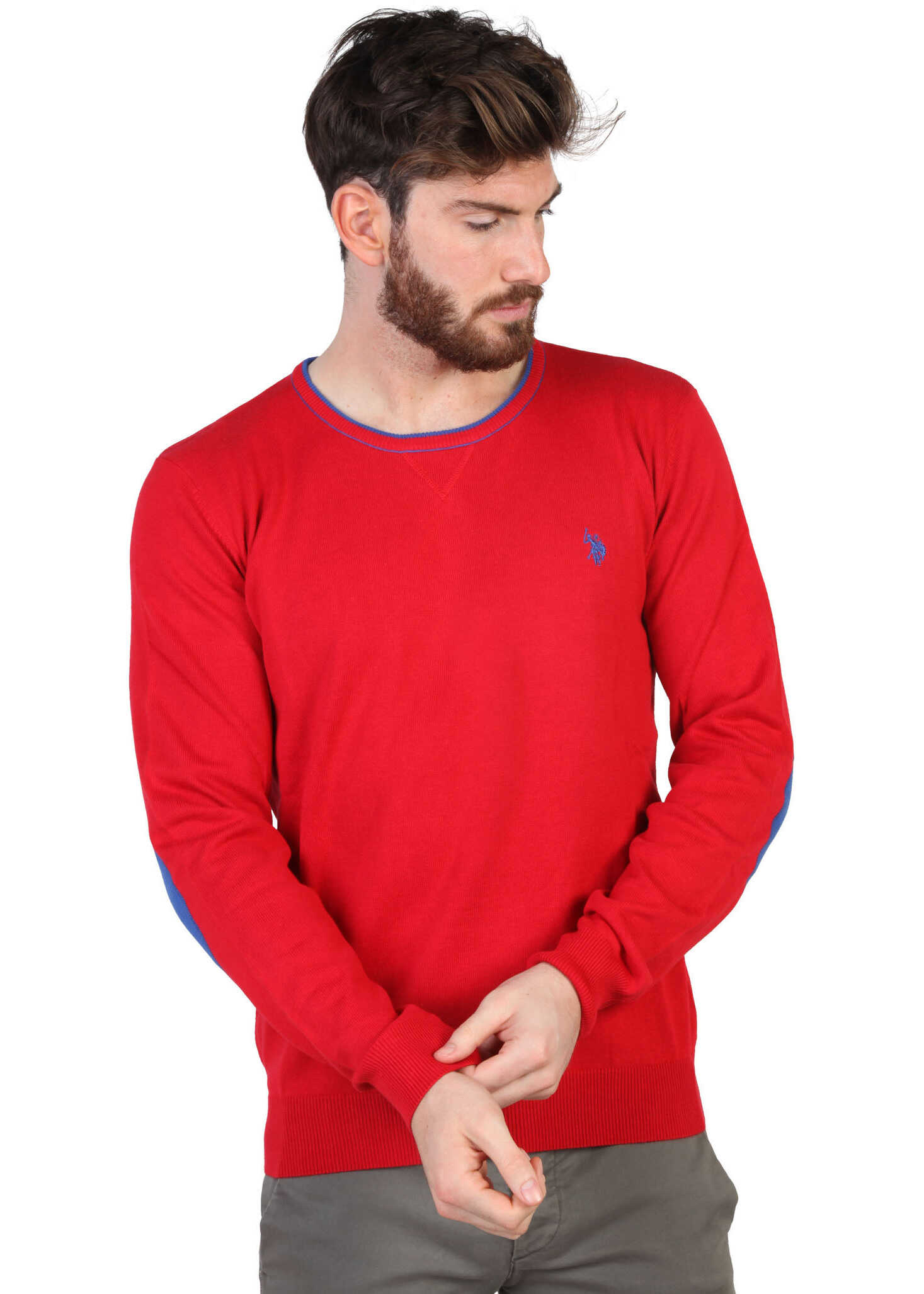 Pulover U.S. POLO ASSN. 42502_50357 Red