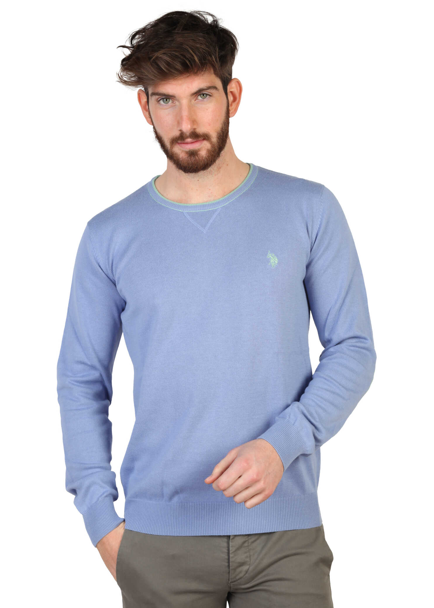 Pulover U.S. POLO ASSN. 42502_50357 Blue