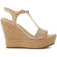 Sandale UGG Fitchie Golden Leather Wedge Sandal