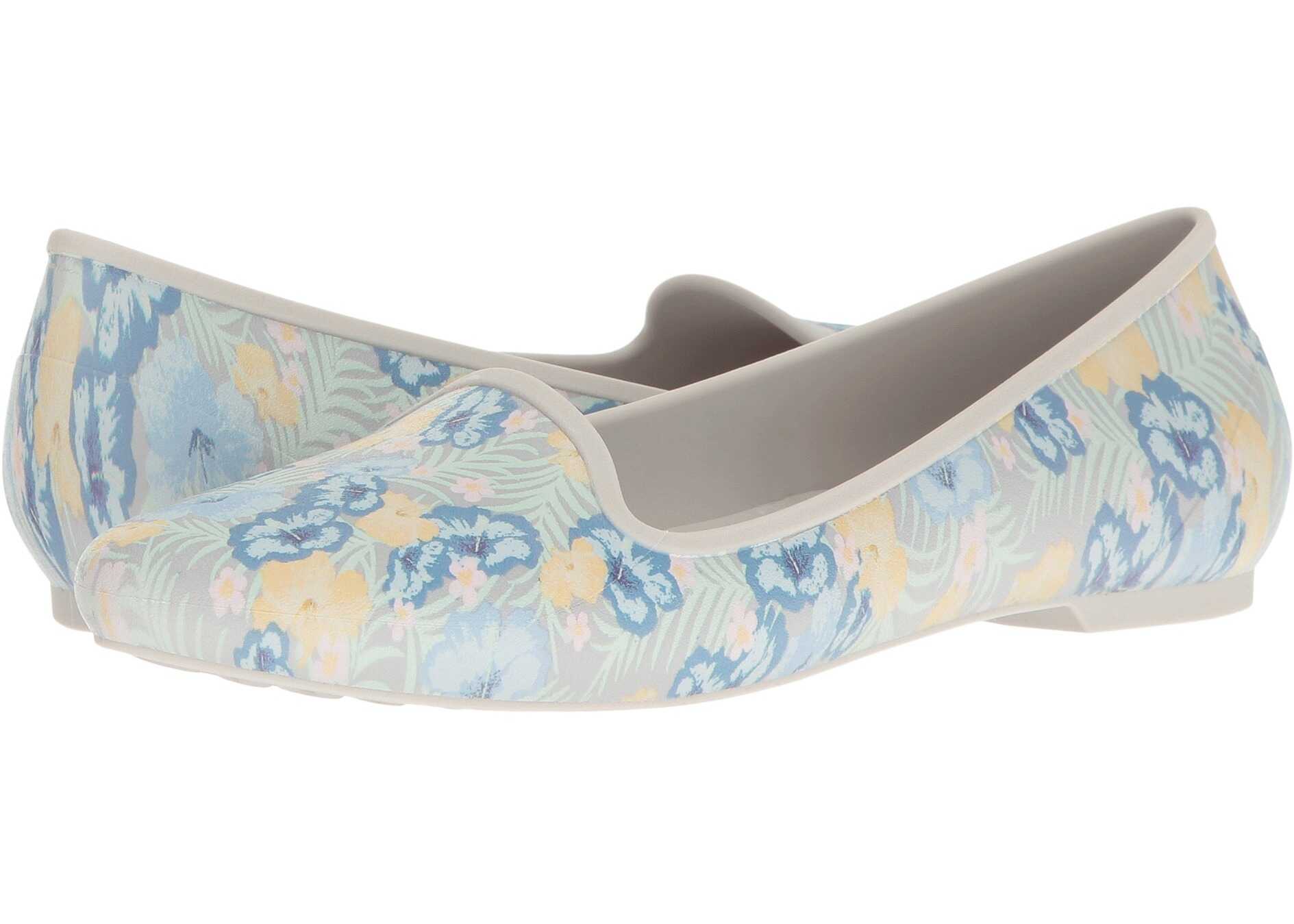 Sabot Crocs Eve Graphic Floral/Gold