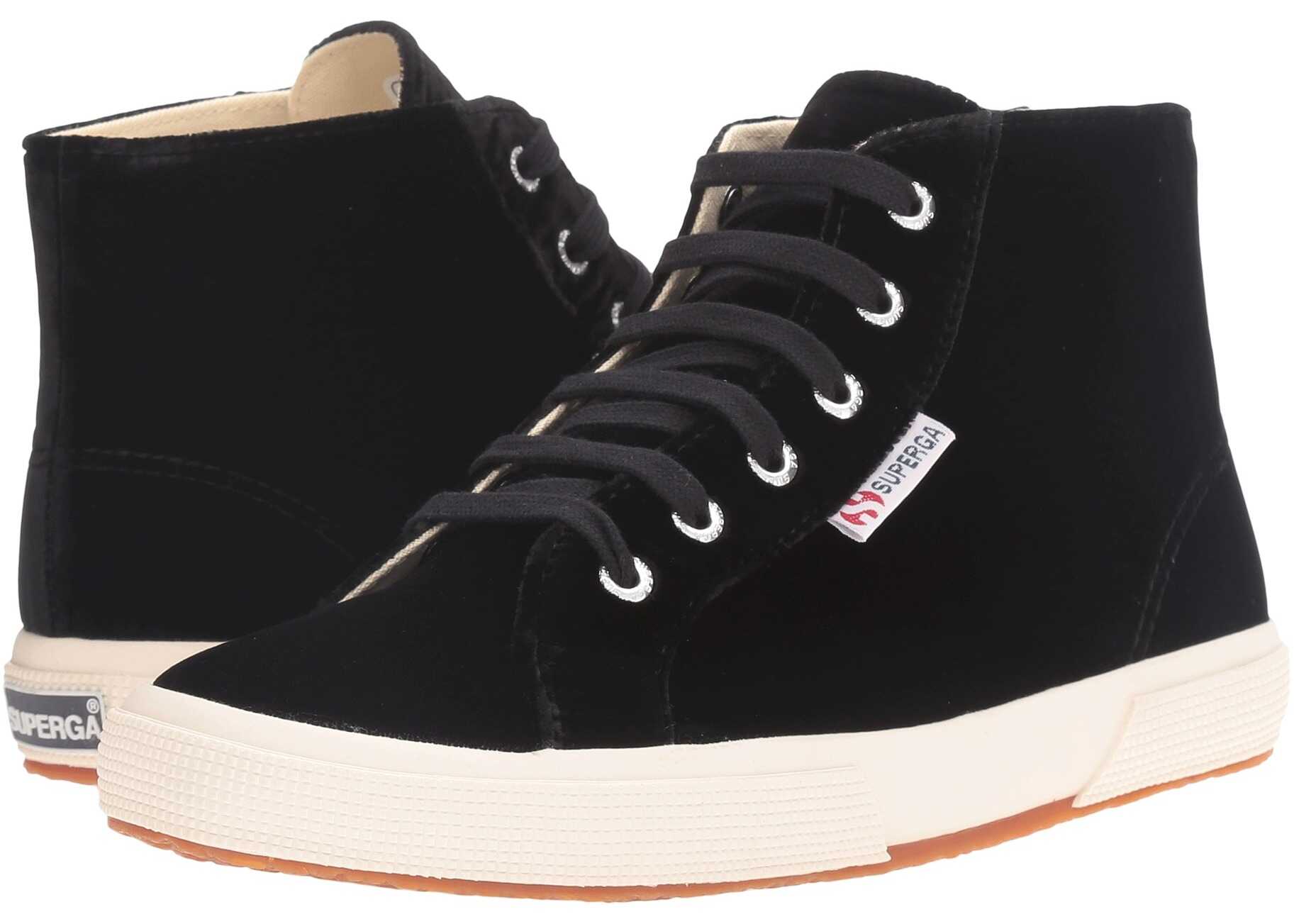Tenis Superga 2095 Velvetw Black