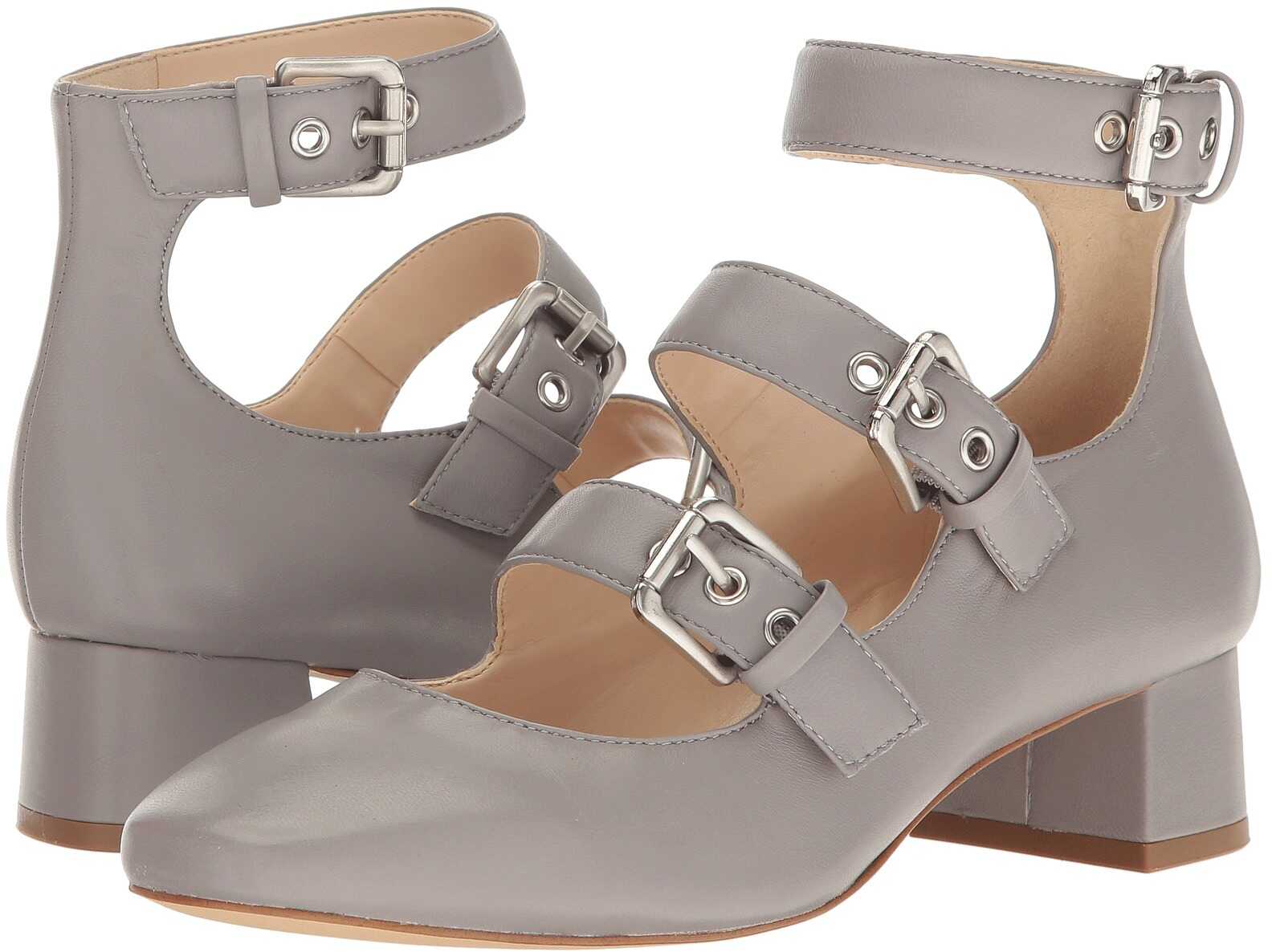 Pantof Nine West Wren Grey Leather