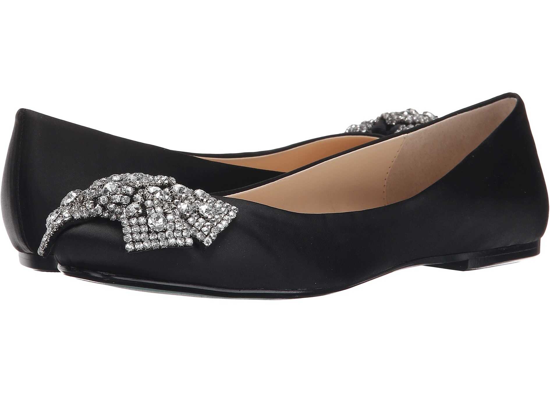 Balerin Betsey Johnson Ever Black Satin