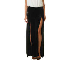 Pantaloni Women S Black Velvet Pants Femei