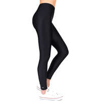 Colanti Jacqueline Black Shiny Leggings Femei