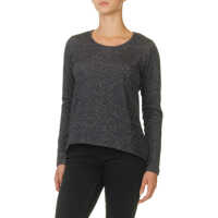 Bluze Women's Black Silver Top Femei