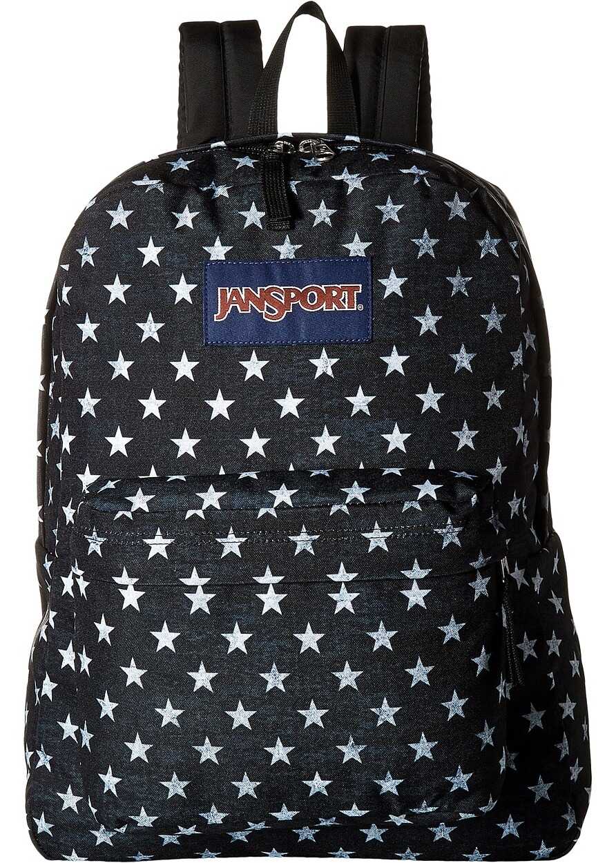 Rucsac JanSport SuperBreak® Black/White Stars