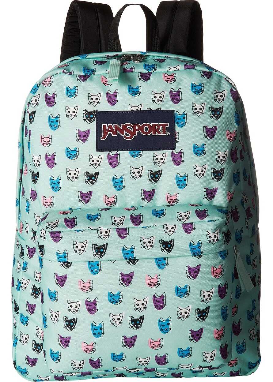 JanSport SuperBreak® Brook Green Cool Cats