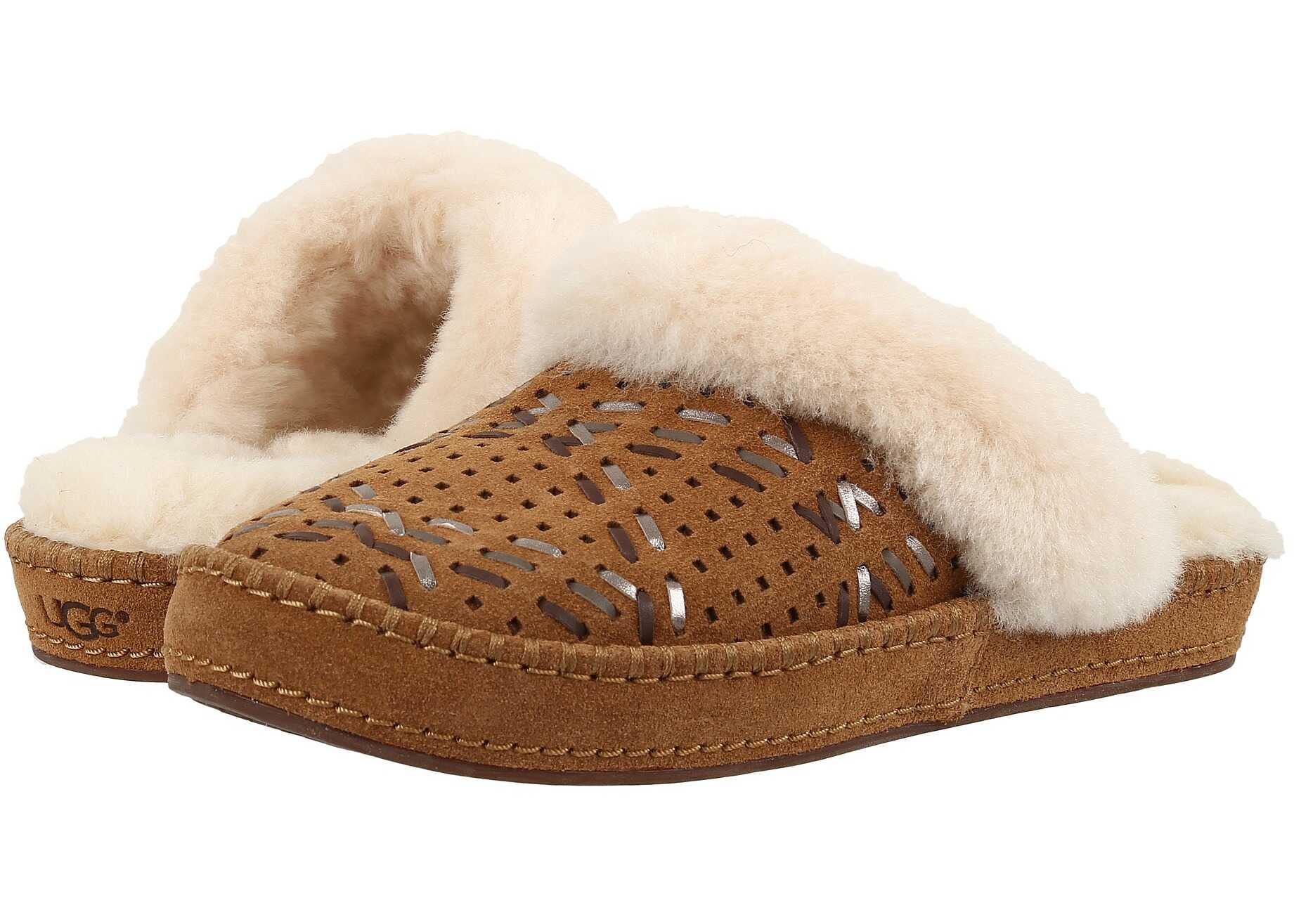 Papuc UGG Aira Tehuano Chestnut