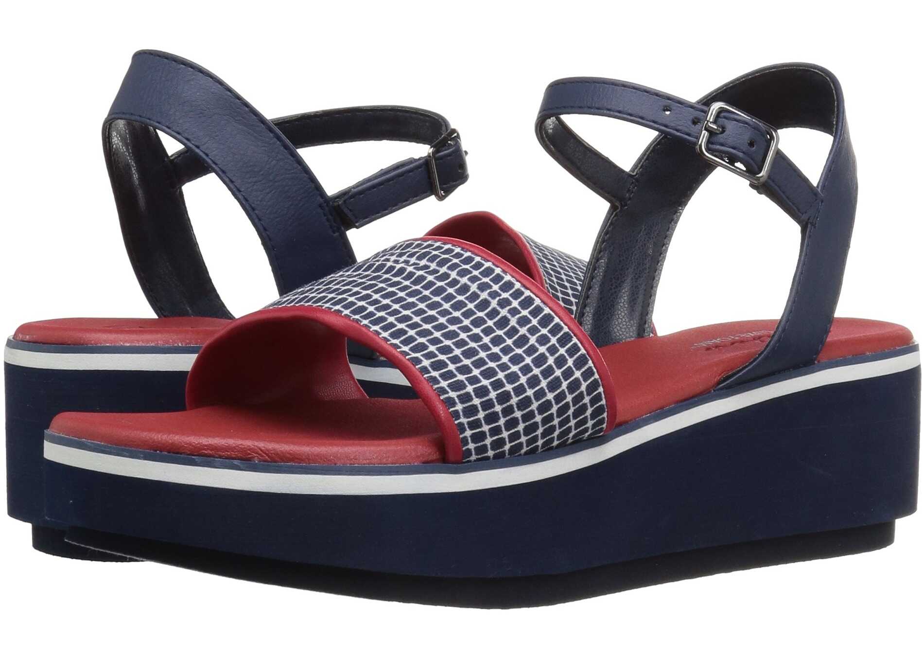 Sandala SKECHERS Hush Hush Navy/Red