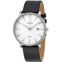 Ceasuri Fashion Hagen Silver Dial Automatic Mens Watch SKW6302* Barbati