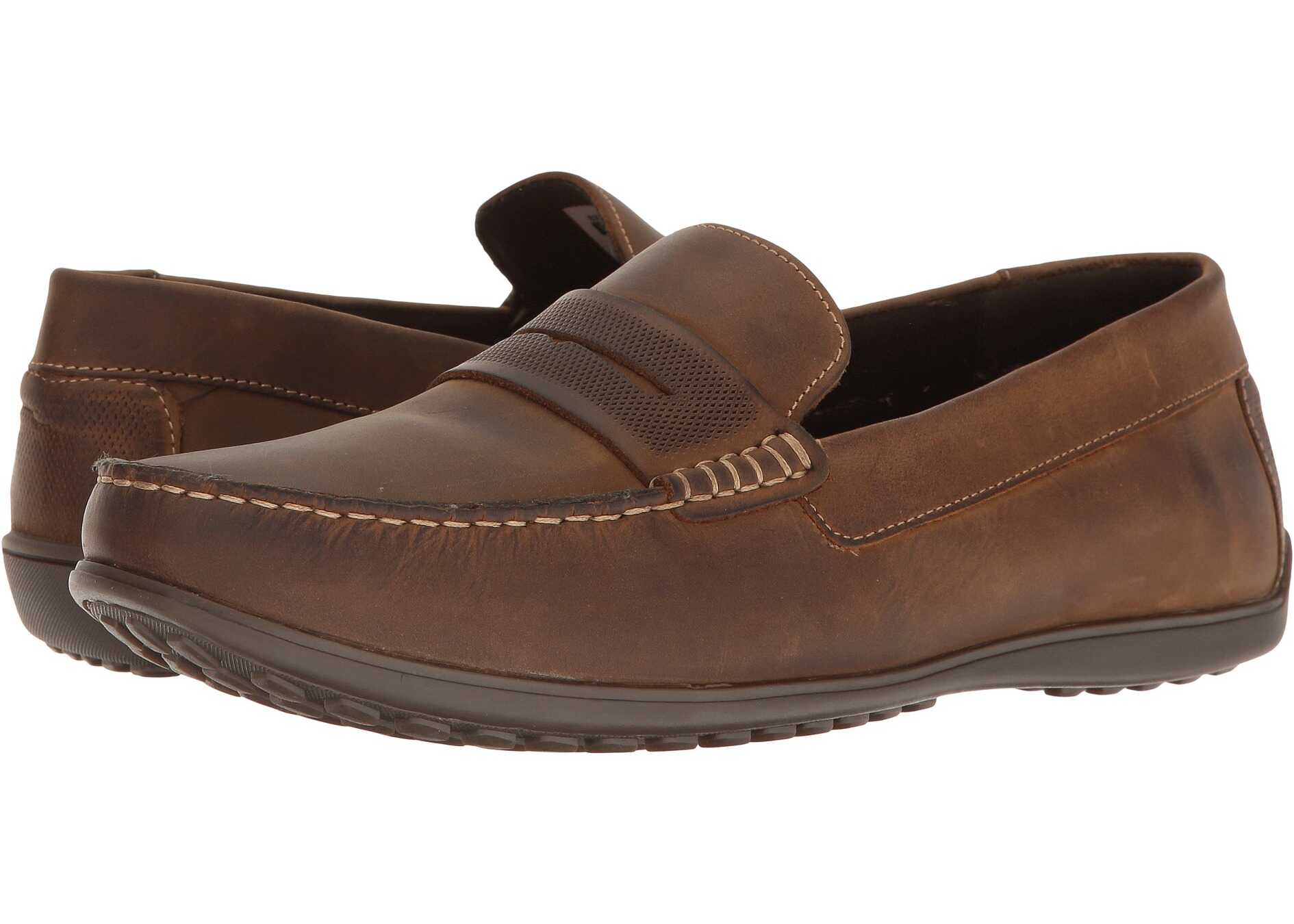 Mocasin Rockport Bayley Penny Camel Leather