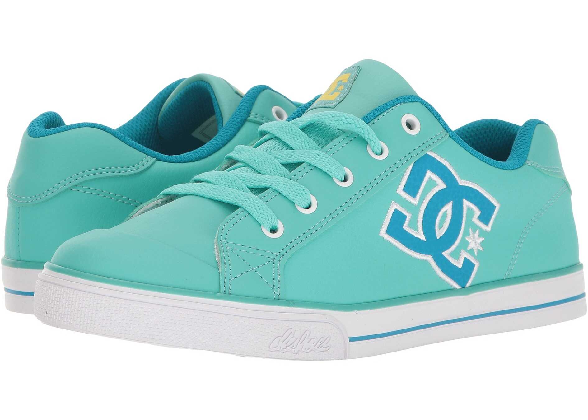 Tenis DC Kids Chelsea SE (Little Kid/Big Kid) Turquoise