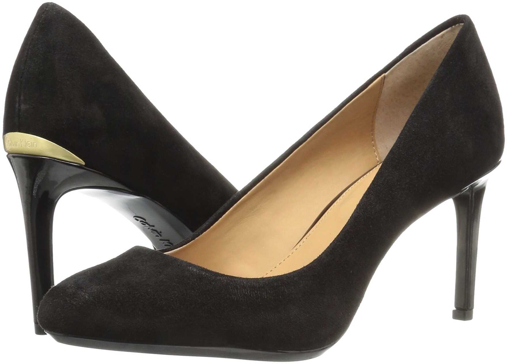 Pantof Calvin Klein Salsha Black Suede