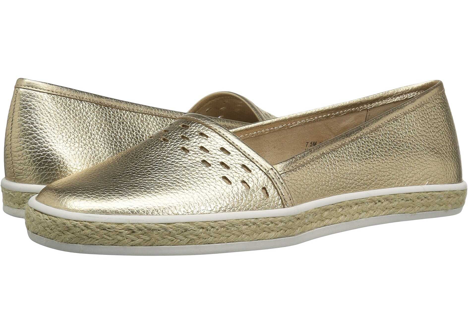 Espadrila Aerosoles Fun Times Soft Gold Leather