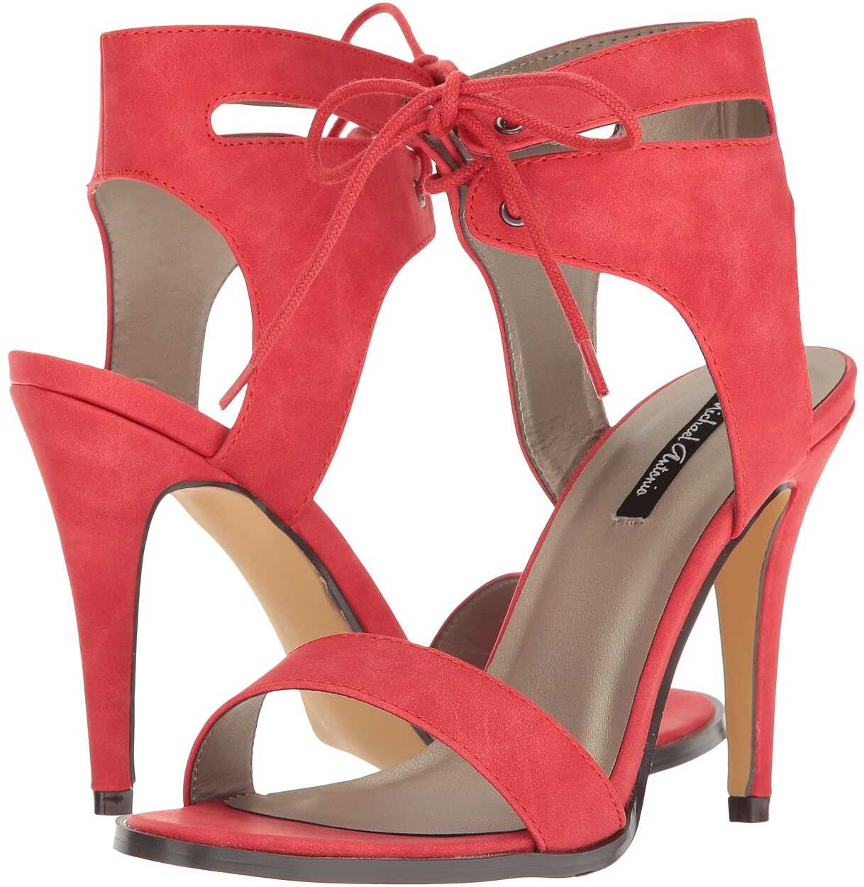 Sandala Michael Antonio Lines Red Nubuck PU