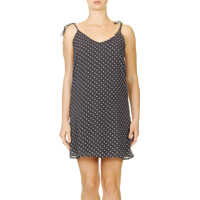 Rochii Polka Dot Women's Dress In Black Color Femei