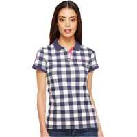 Tricouri Polo Print Pique Polo Shirt Femei