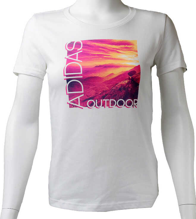 Tricou adidas ADI Landscape Tee Green