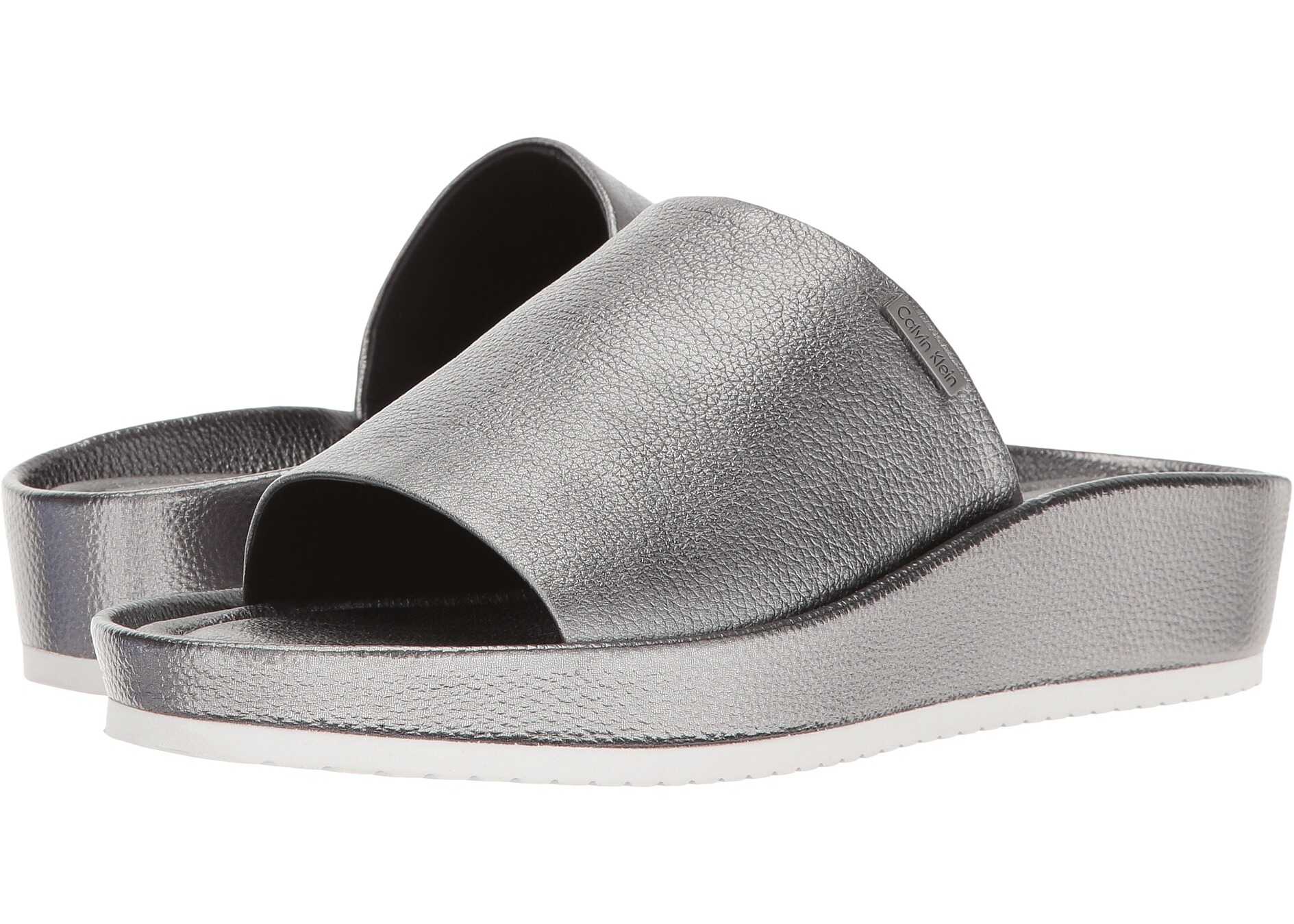 Sandala Calvin Klein Hope Alloy Metallic Leather
