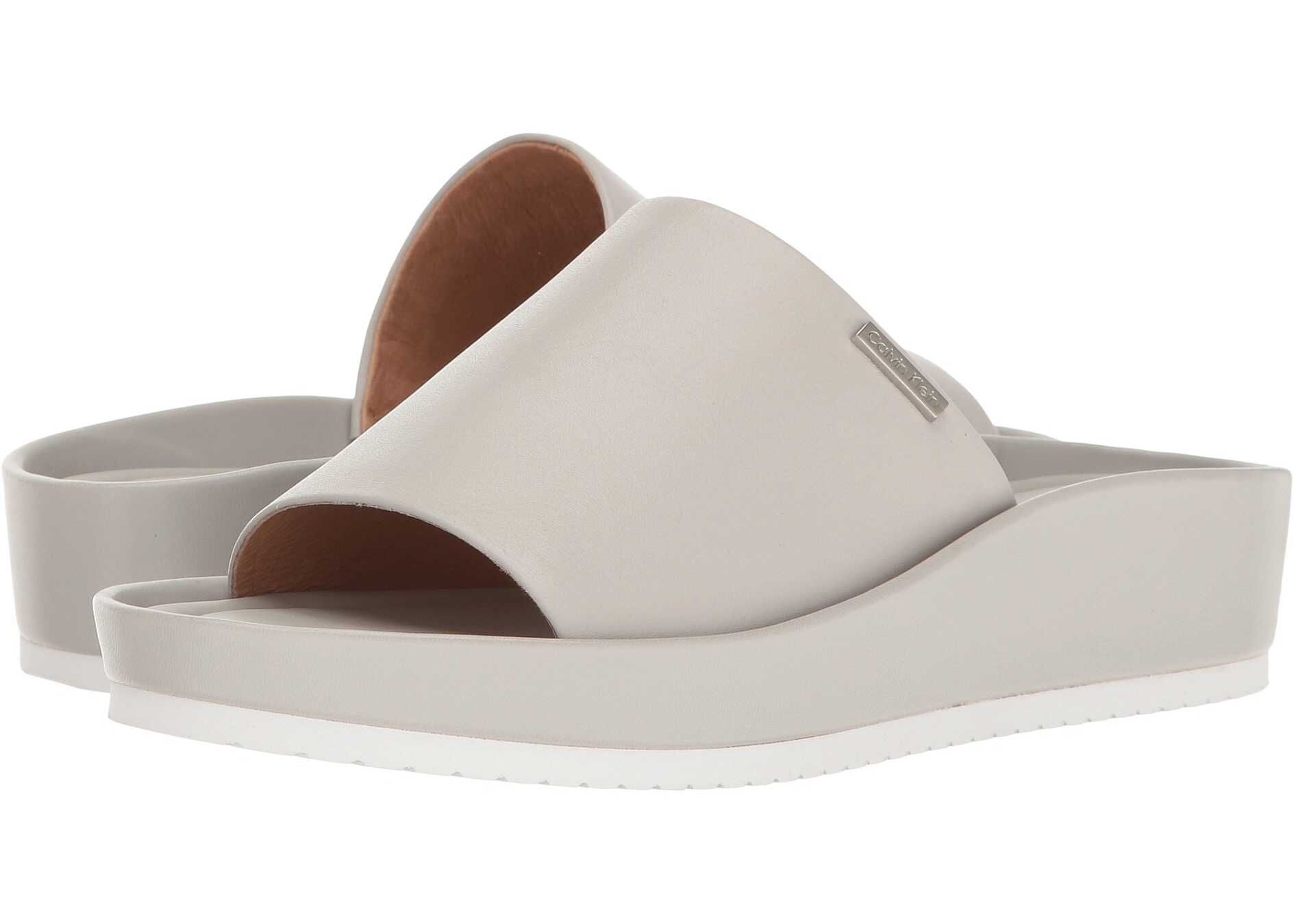 Sandala Calvin Klein Hope Vesper Grey Leather