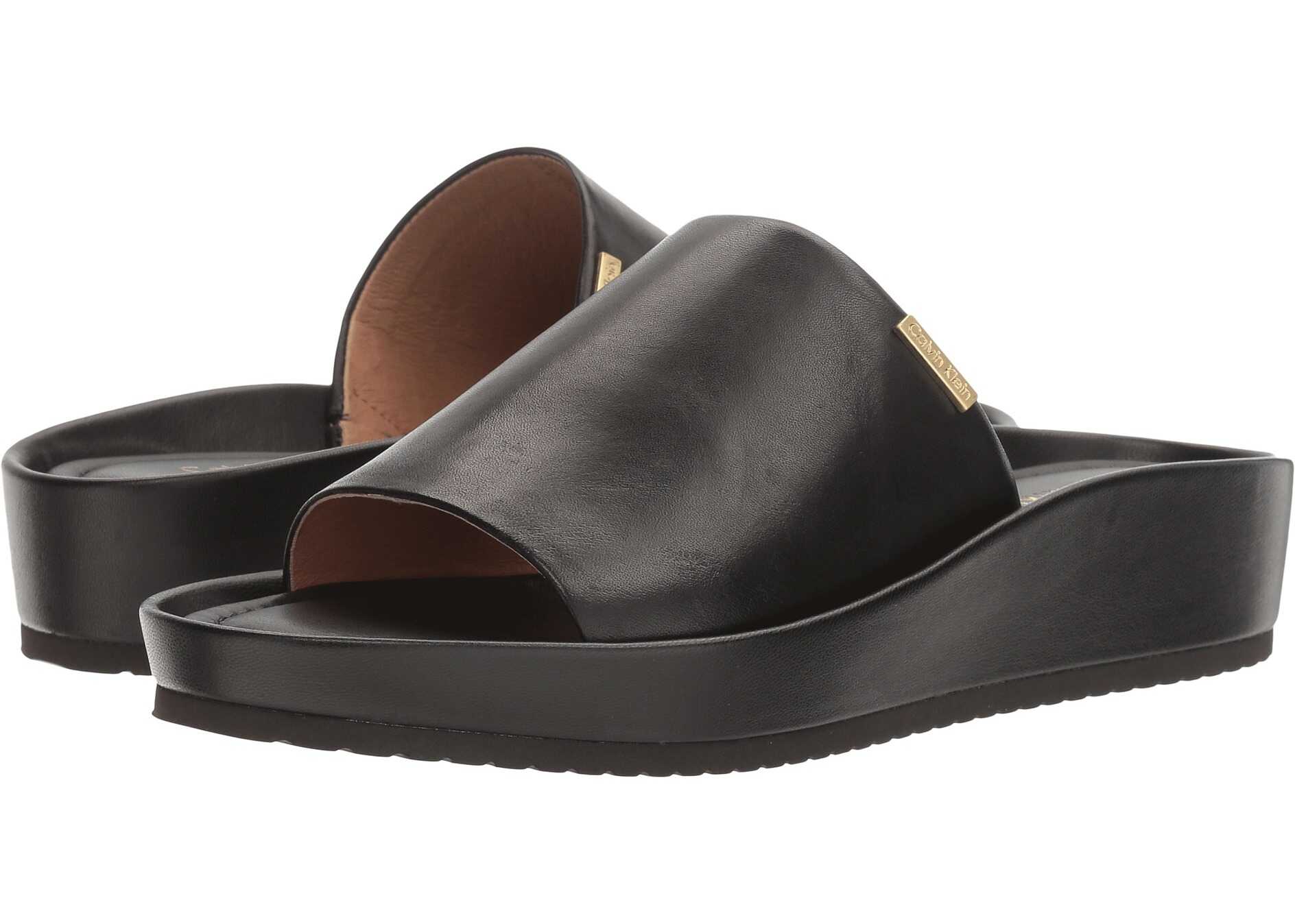 Sandala Calvin Klein Hope Black Leather