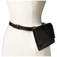 Borsete 20mm Debossed Logo Belt Bag Femei
