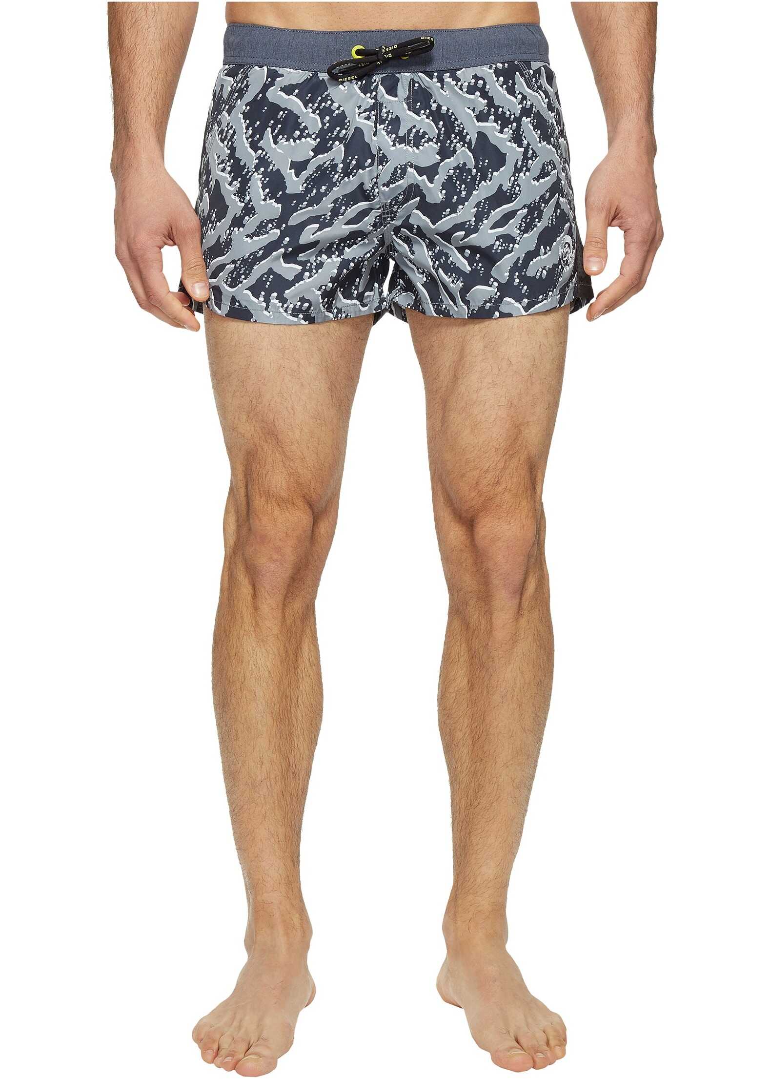 Sort Diesel Caybay Short Shorts LANS Black/White