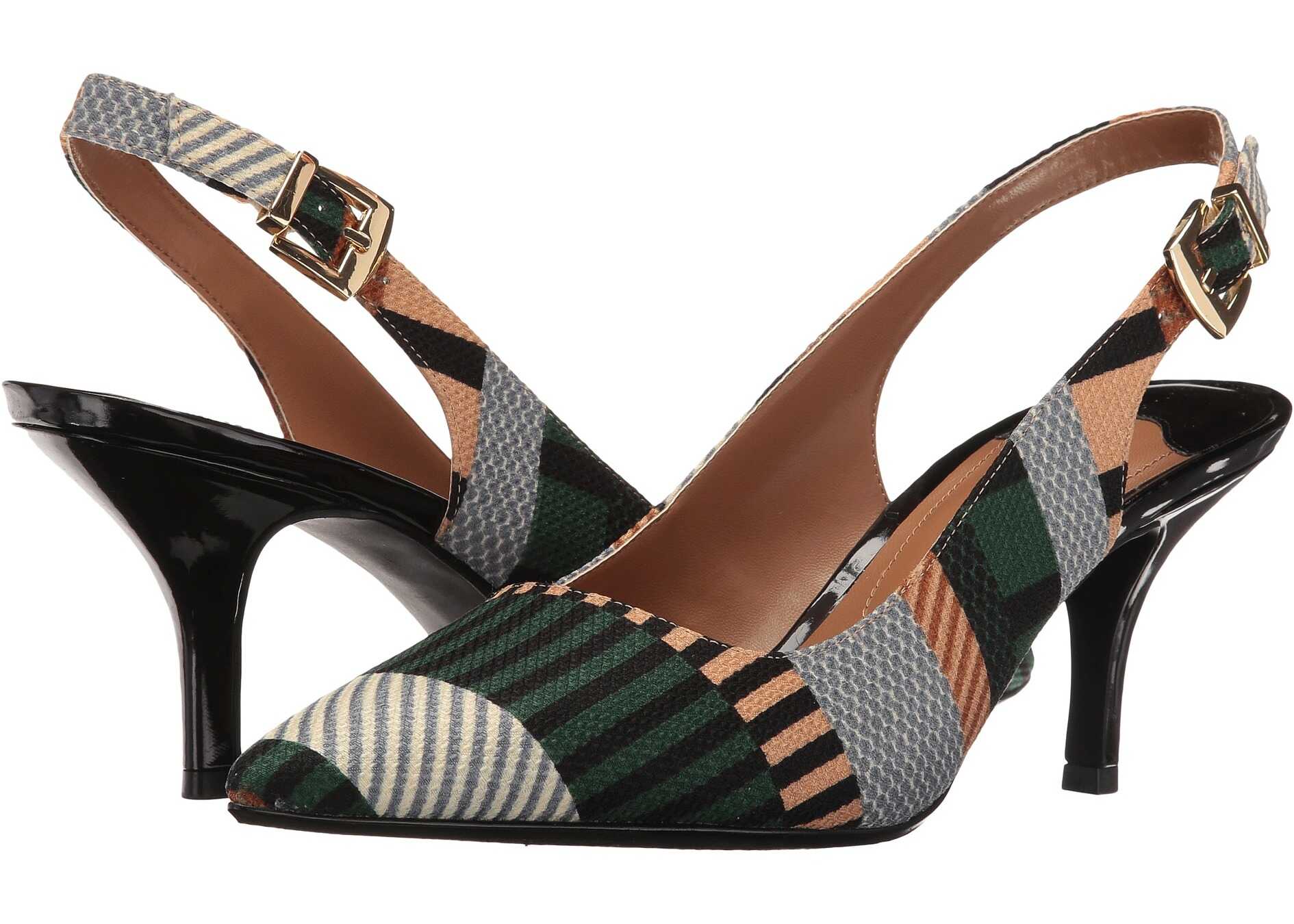 Pantof J. Renee Laceyann Green/Tan/Gray