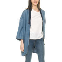 Jachete Rheba Women S Blue Denim Jacket Femei