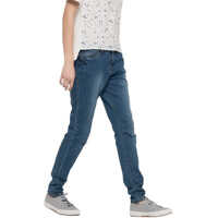 Blugi Women's Blue Loose Fit Jeans Femei