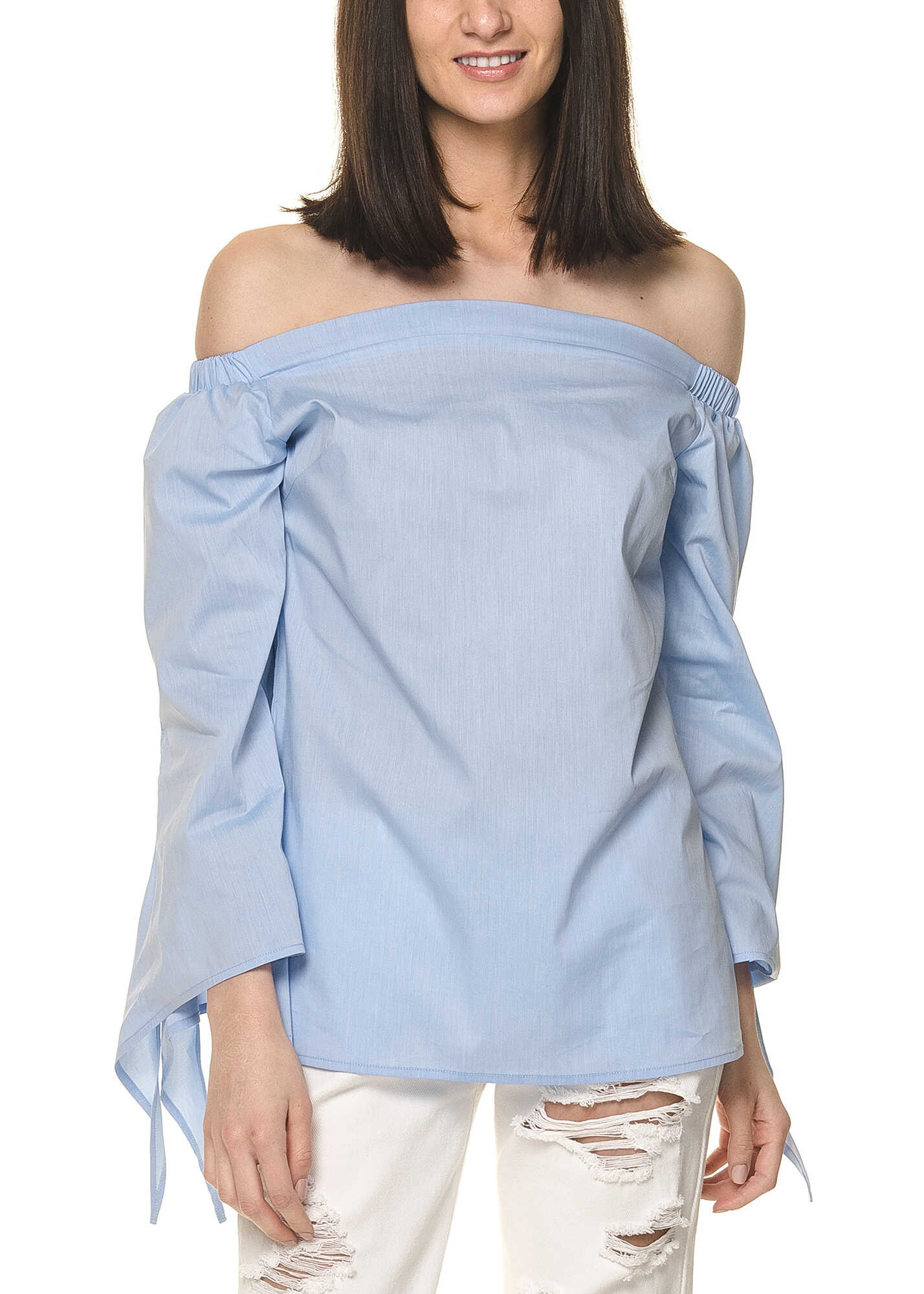 Bluza Glamorous Women's Light Blue Top Light Blue