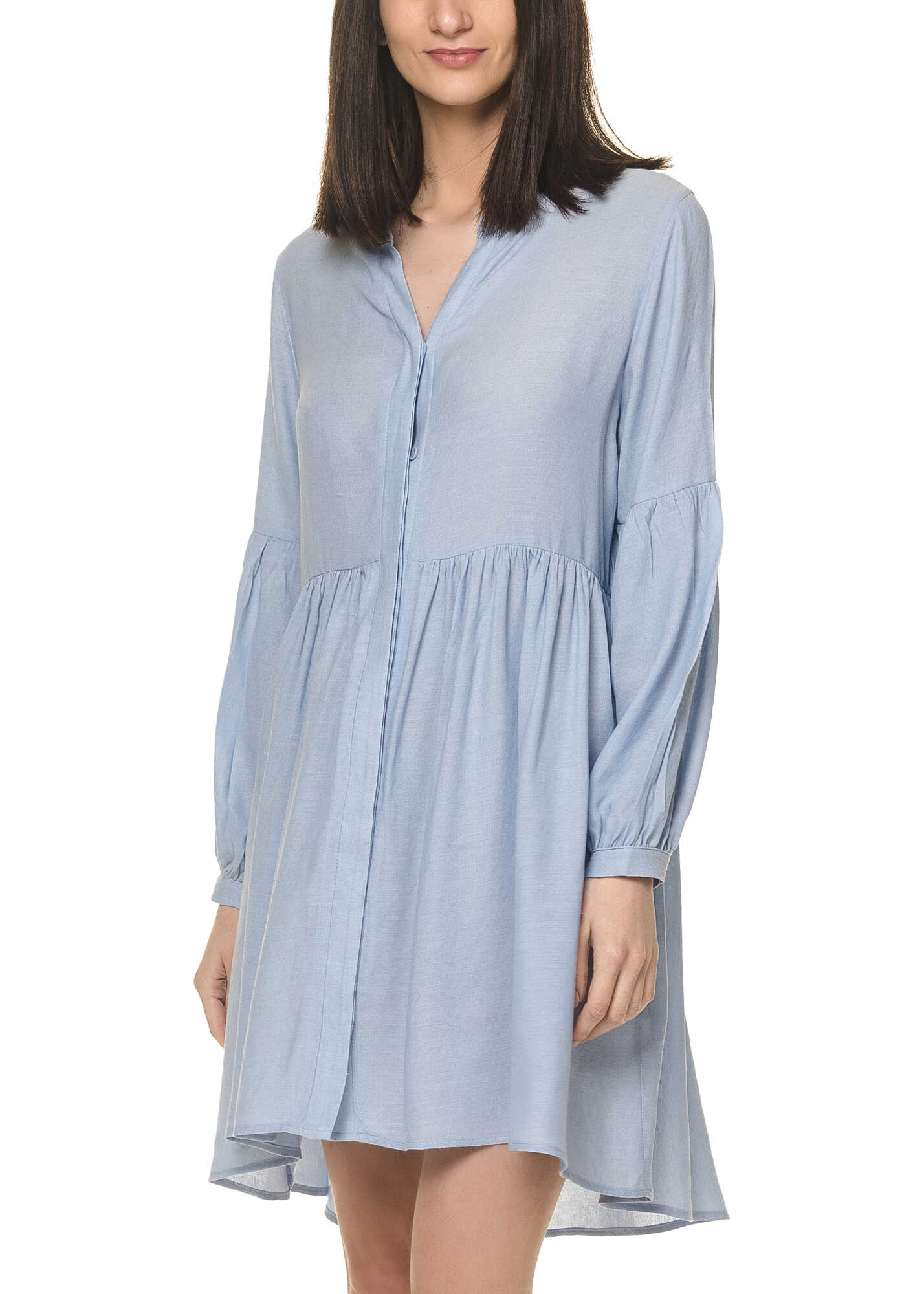 Rochie Glamorous Women's Light Blue Dress Sky Blue Textured
