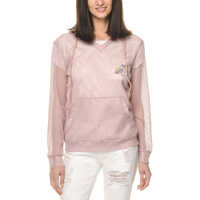 Bluze Women S Light Pink Mesh Top Femei