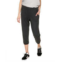 Pantaloni de Trening Women S Black 7 8 Fleece Sweatpants Femei