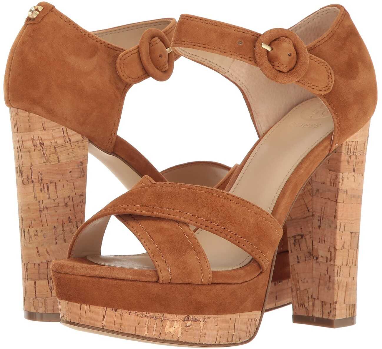 Sandala GUESS Parris Cognac