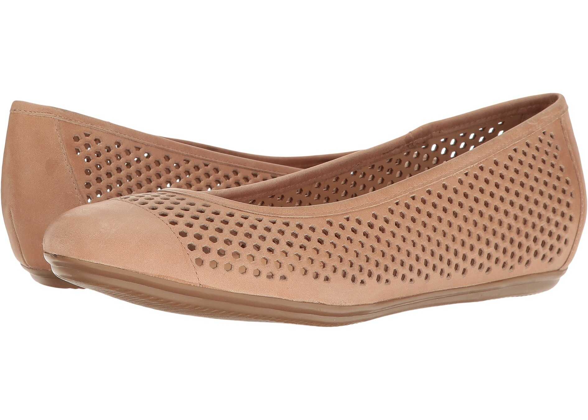 Balerin Naturalizer Becca Ginger Snap Worn Leather