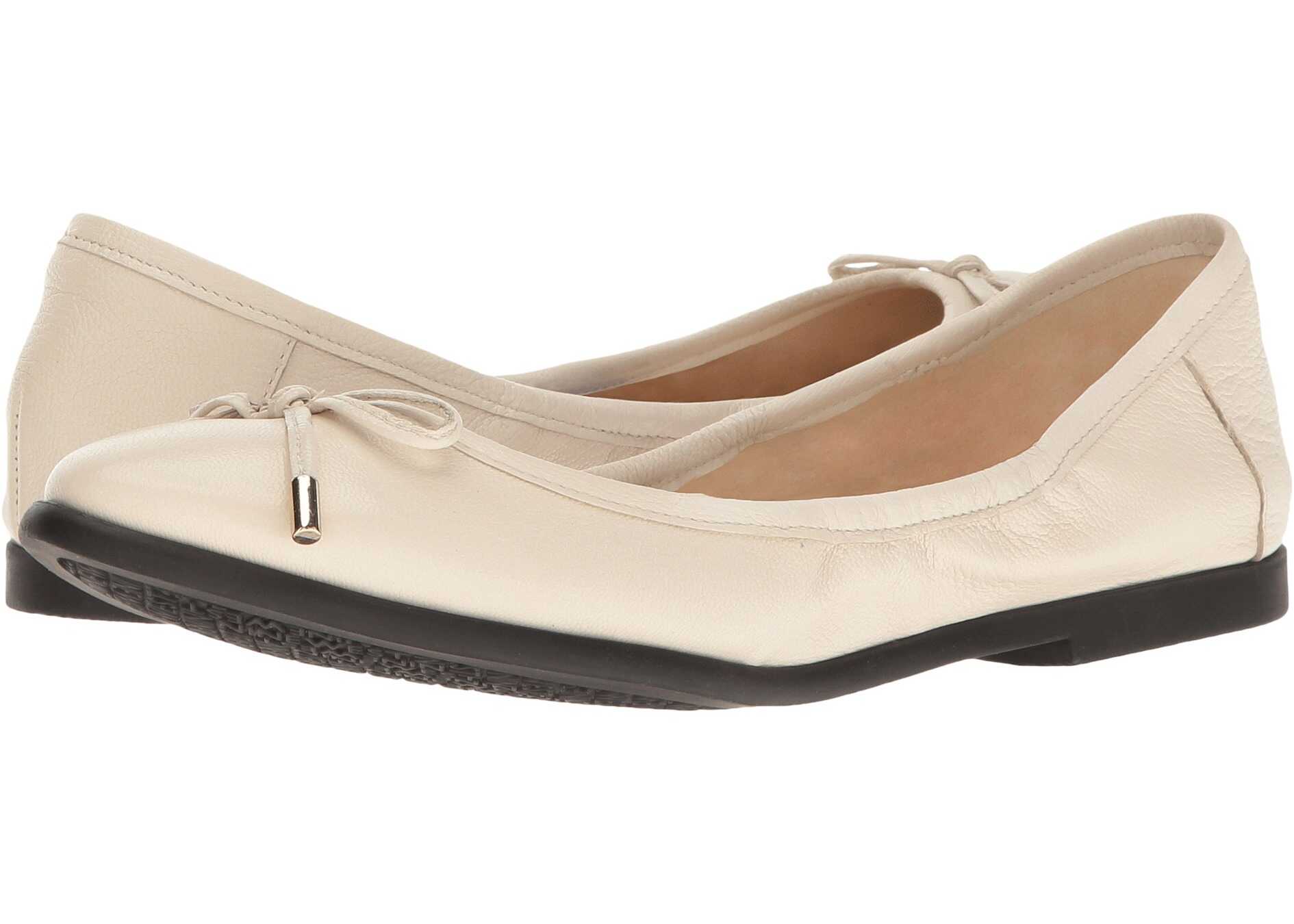 Balerin Nine West Quinney Off-White Leather