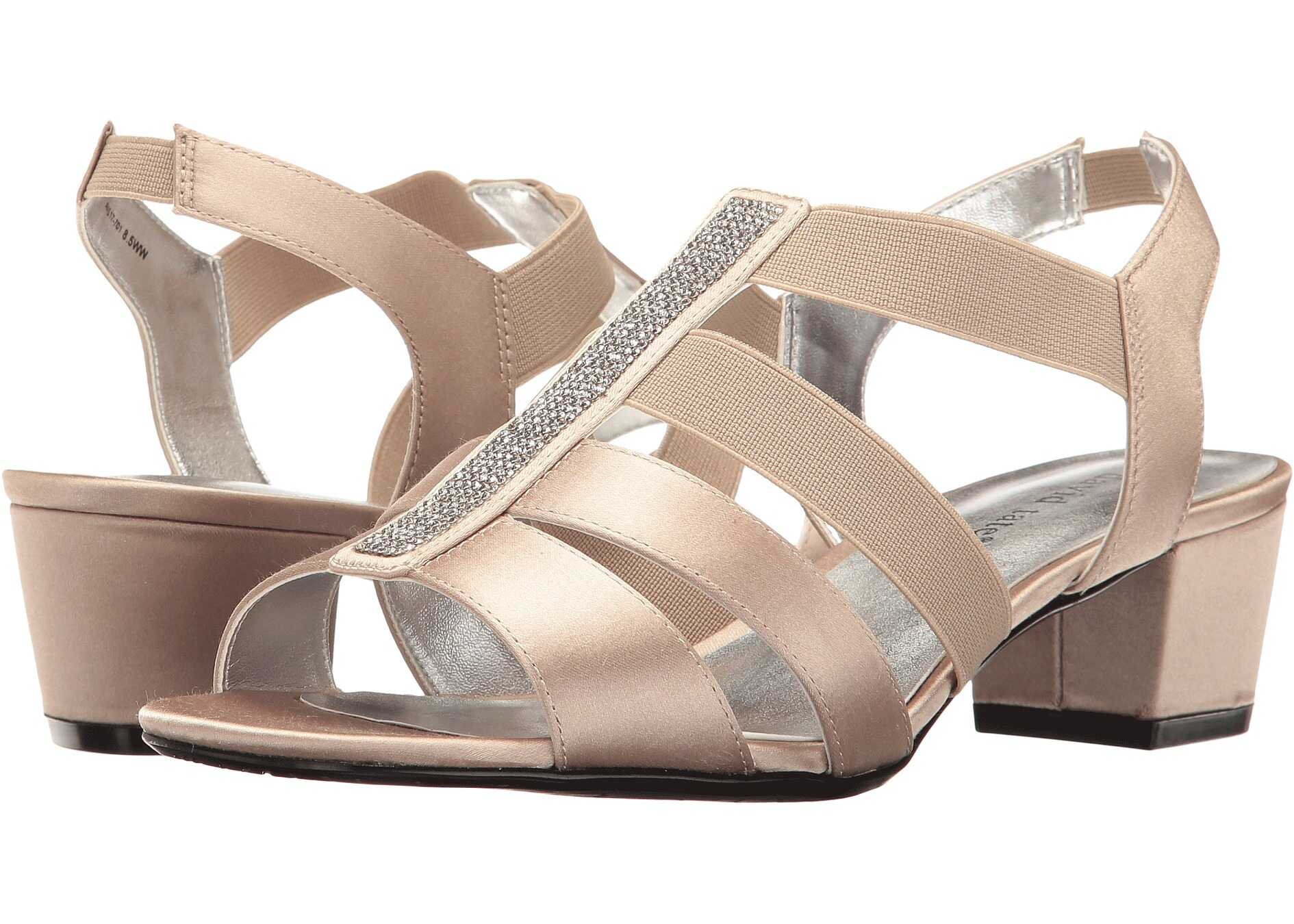 Pantof David Tate Eve Champagne Satin
