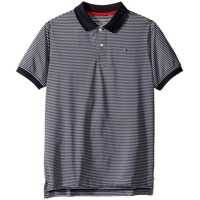 Tricouri Polo Stripe Stretch Synthetic Polo (Big Kids) Baieti