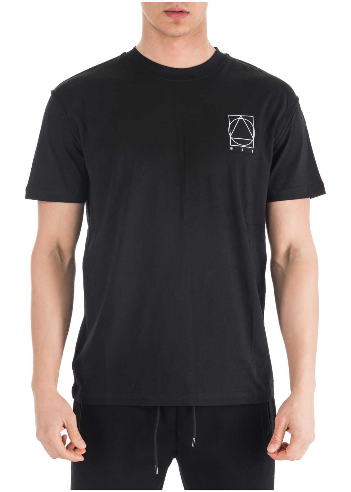 Tricou MCQ Alexander McQueen Neckline Jumper Black