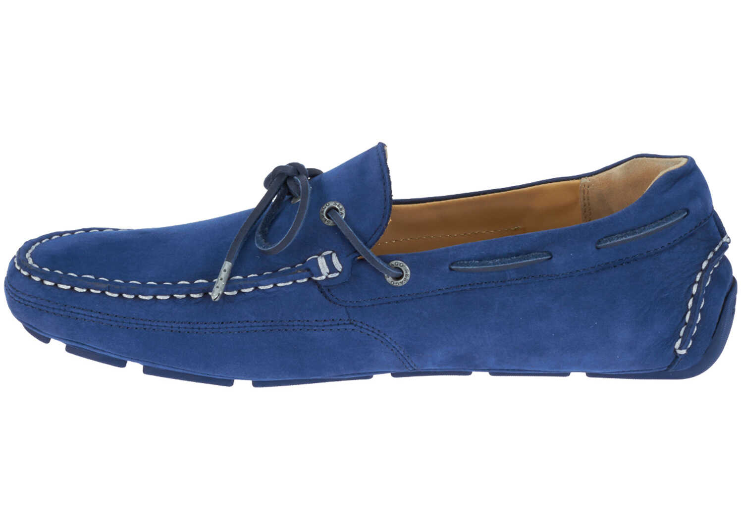 Mocasin Sebago Men's Kedge Tie Navy Nubuck Shoes Navy Nubuck