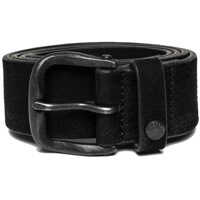Curele Men S Nubuck Leather Black Belt Barbati
