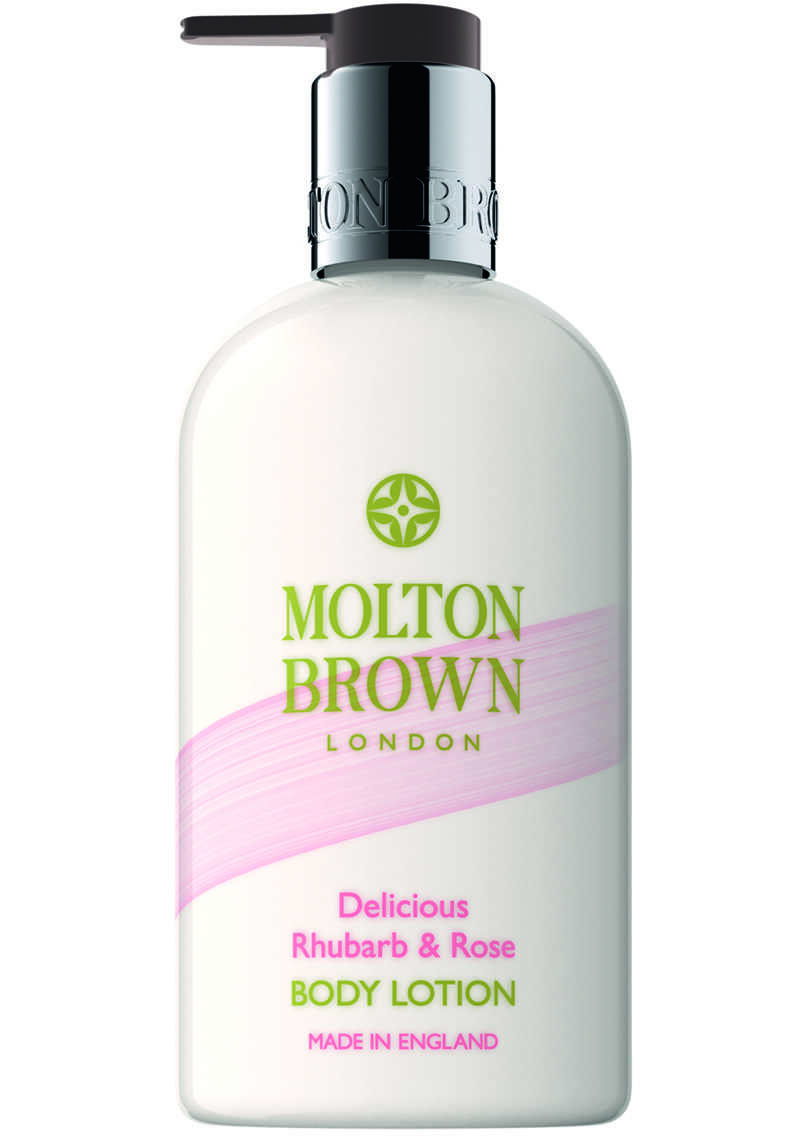 Molton Brown Delicious Rhubarb Rose Body Lotion 300Ml White