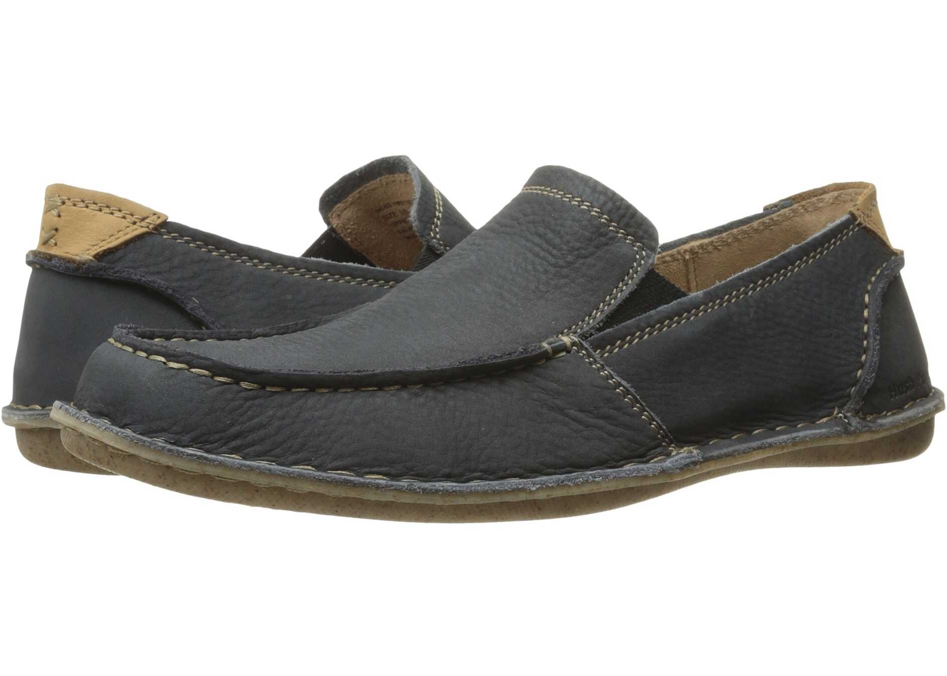 Mocasin Hush Puppies Asil Roll Flex Navy Nubuck