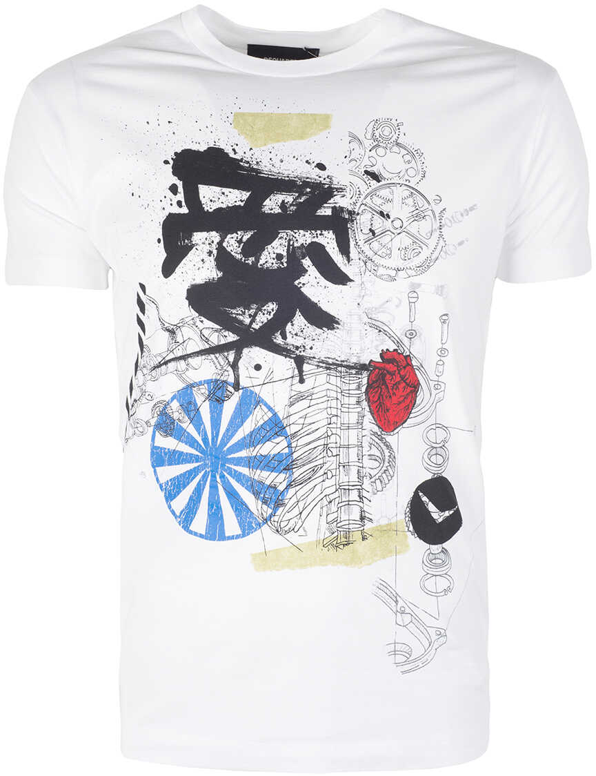 Tricou DSQUARED2 T-shirt Biały