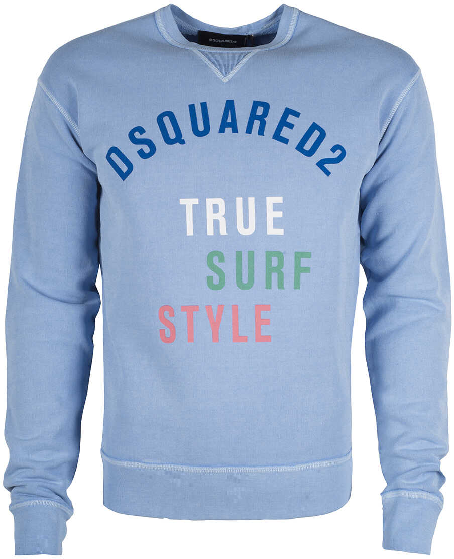 Bluza DSQUARED2 Bluza Niebieski
