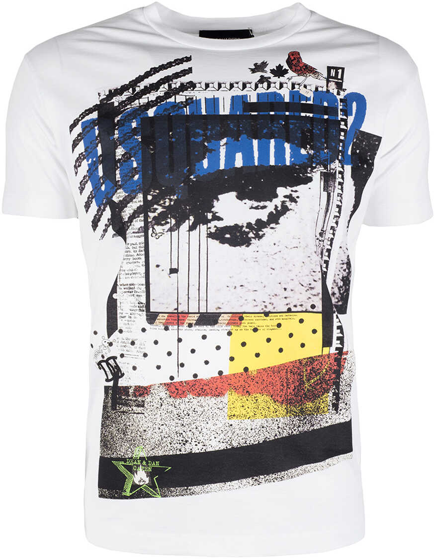 Tricou DSQUARED2 T-shirt Biały