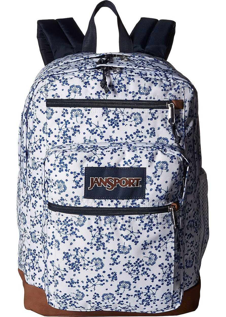 JanSport Cool Student White Field Floral