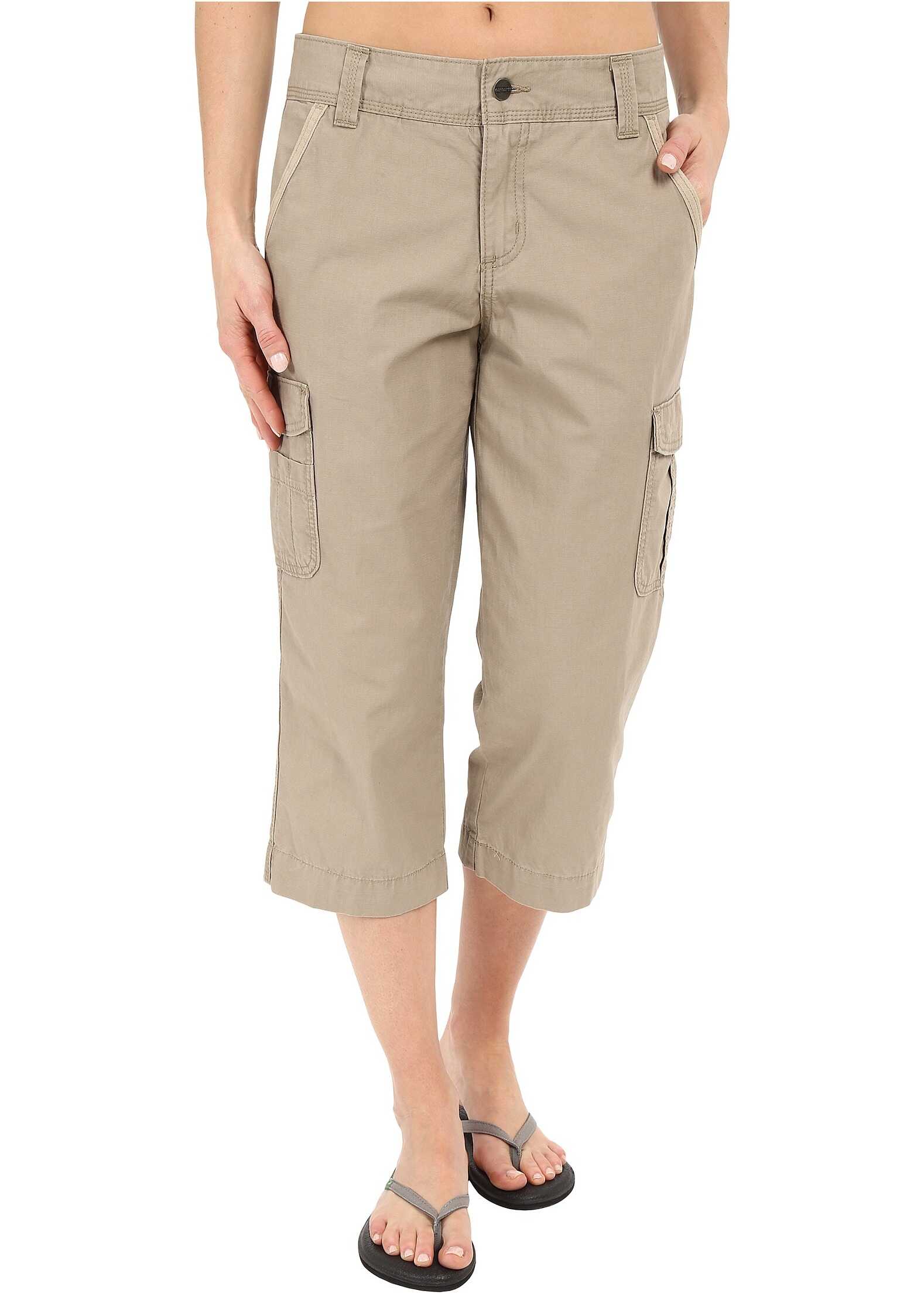 Pantalon Carhartt Relaxed Fit El Paso Cropped Pants* Field Khaki